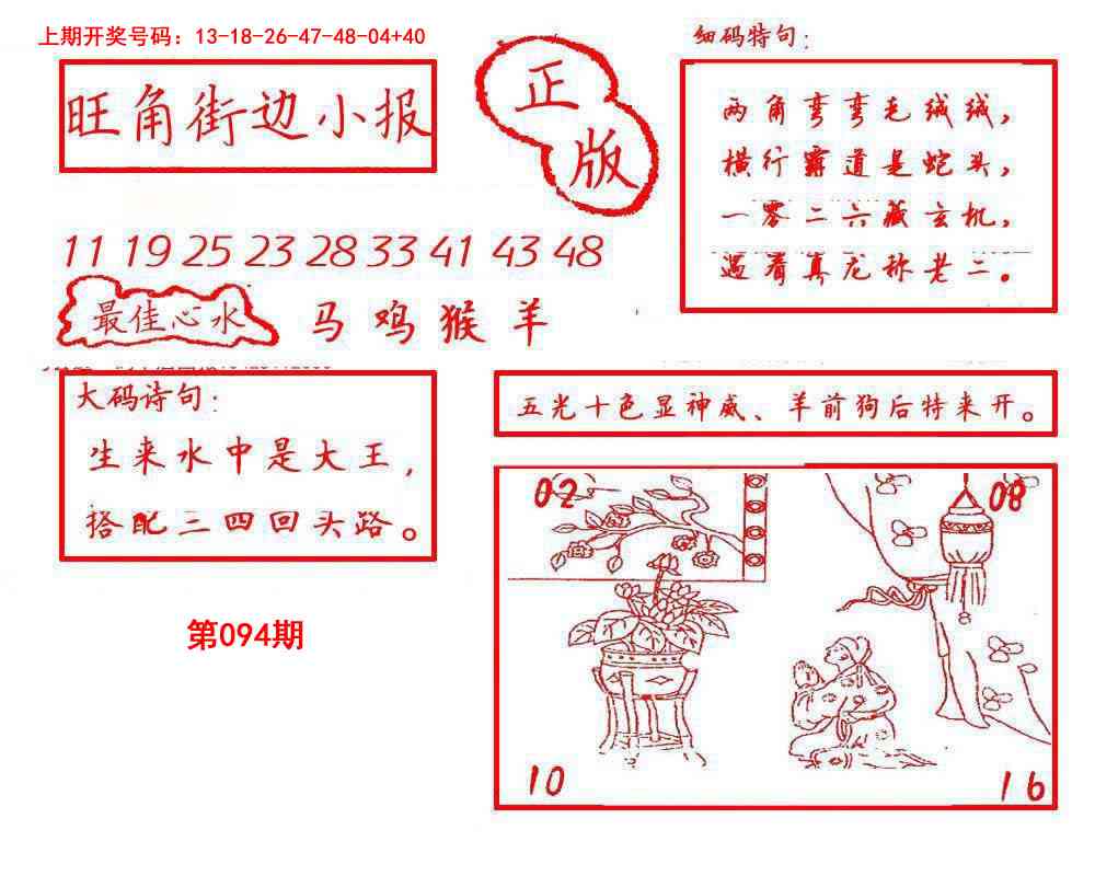 094期旺角街边小报[图]